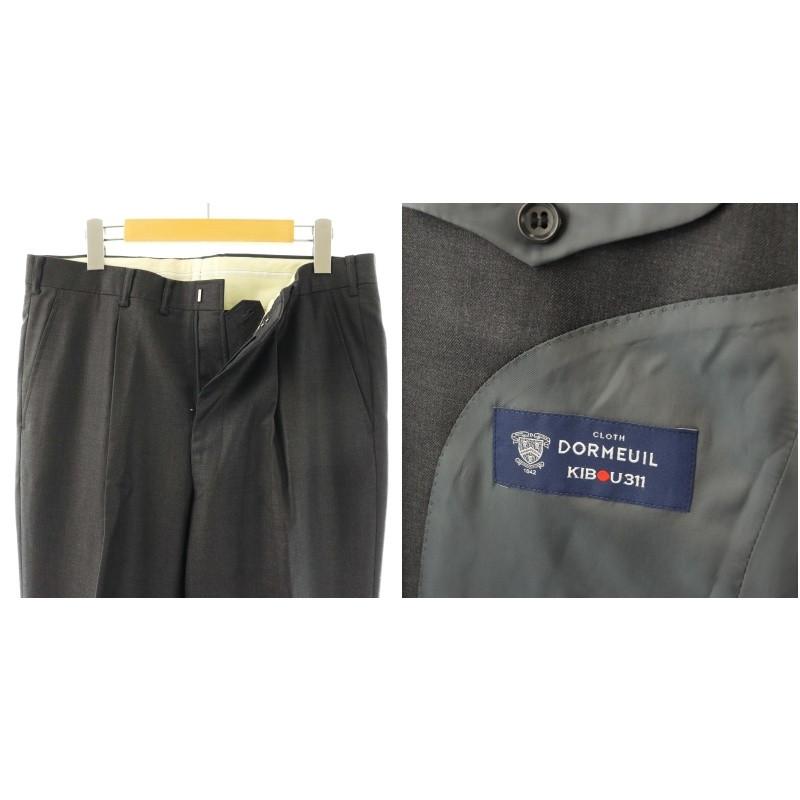 ドーメル DORMEUIL スーツ セットアップ 3ピース テーラードジャケット
