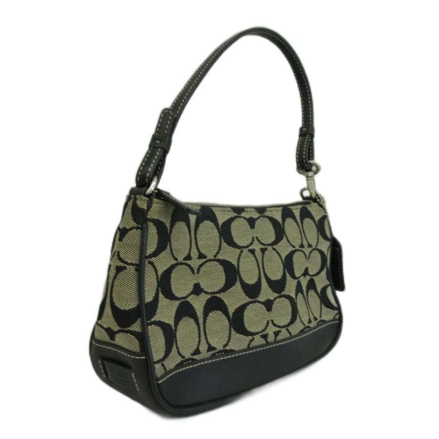 COACH（コーチ） ハンドバッグ アクセサリーポーチ キャンバス レザー
