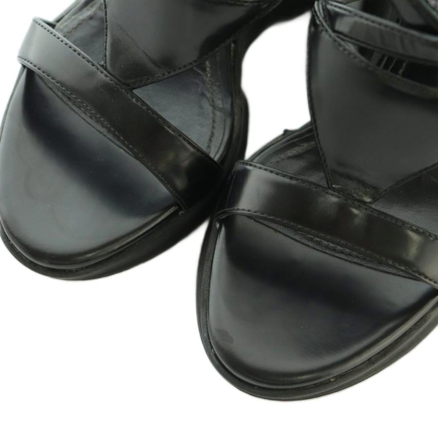 PRADA（プラダ） サンダル ストラップ ウェッジソール レザー 35.5