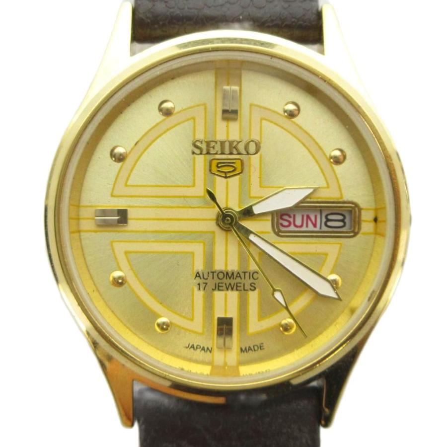 セイコー SEIKO 5 ファイブ 6309-5820 腕時計 ウォッチ 自動巻き