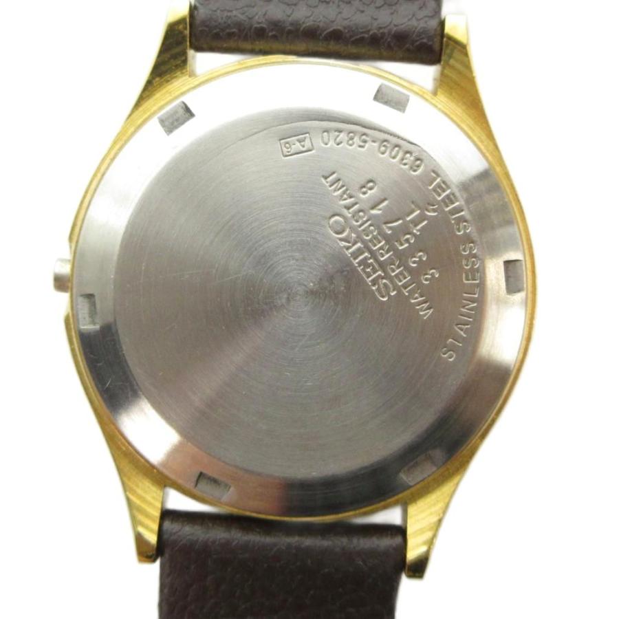 希少 美品 SEIKO 5 6309-5820 ゴールド ヴィンテージ セイコー セイコー SEIKO 5 ファイブ 6309-5820 腕時計 ウォッチ 自動巻き