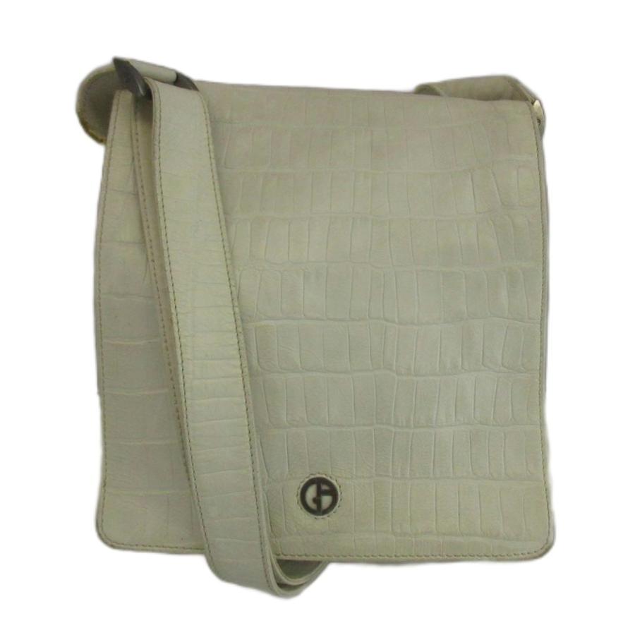 ジョルジオアルマーニ GIORGIO ARMANI ショルダーバッグ レザー クロコ