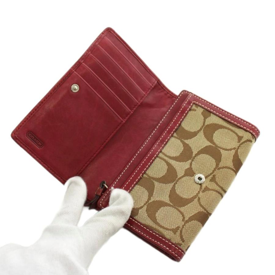 COACH（コーチ） シグネチャー 財布 二つ折り 小銭入れ ロゴ