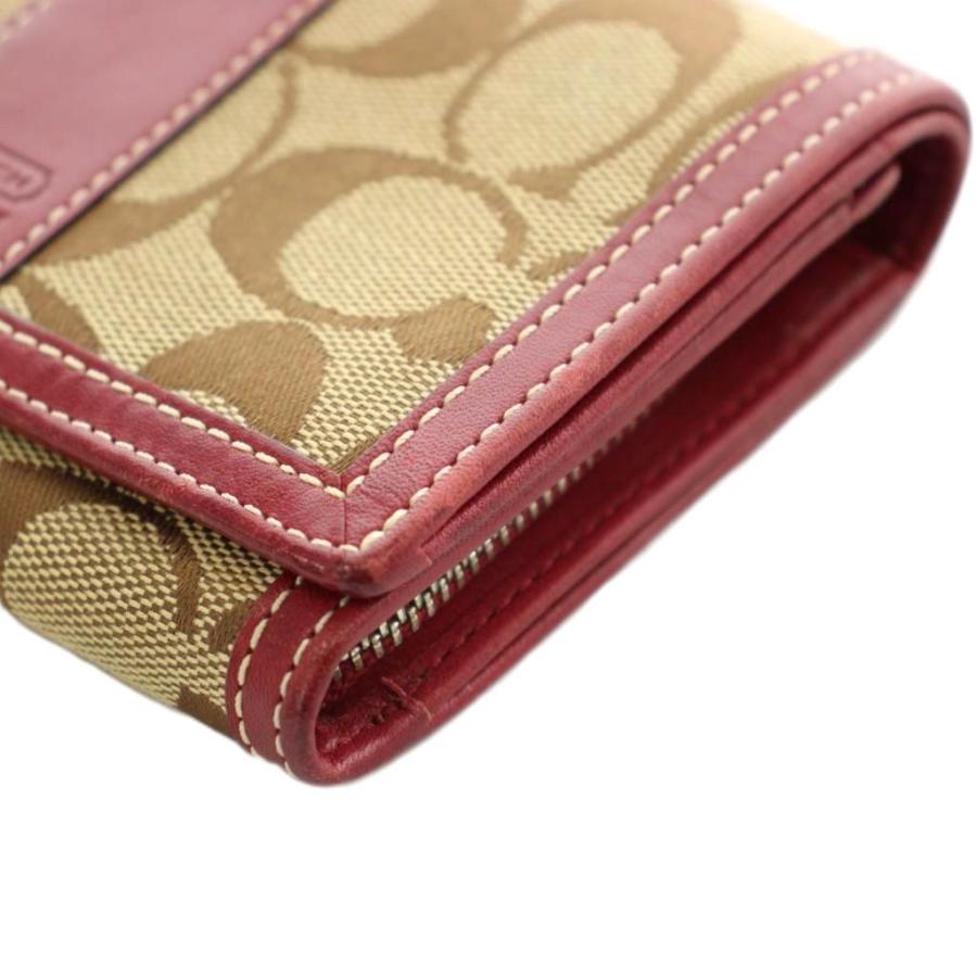COACH（コーチ） シグネチャー 財布 二つ折り 小銭入れ ロゴ