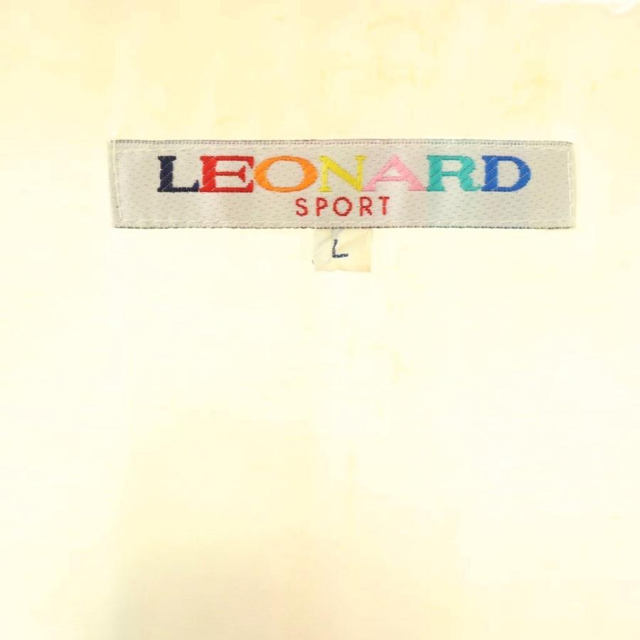 レオナールスポーツ LEONARD SPORT ベスト スカーフ柄 中綿