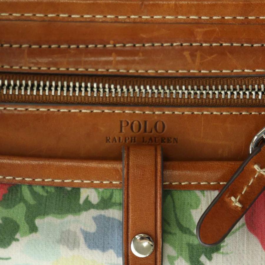 ポロ ラルフローレン POLO RALPH LAUREN トートバッグ 花柄 パッチ