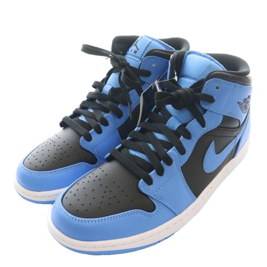 【新品タグ付き】NIKE ナイキ 25.0 エア ジョーダン 1 LOW ブルー NIKE（ナイキ） 未使用品 タグ付き エアジョーダン1 ミッド