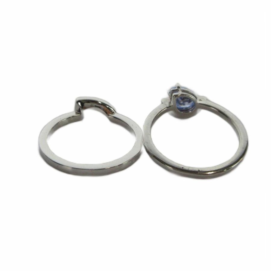 スワロフスキー SWAROVSKI 指輪 2連 アクセサリー リング ライン