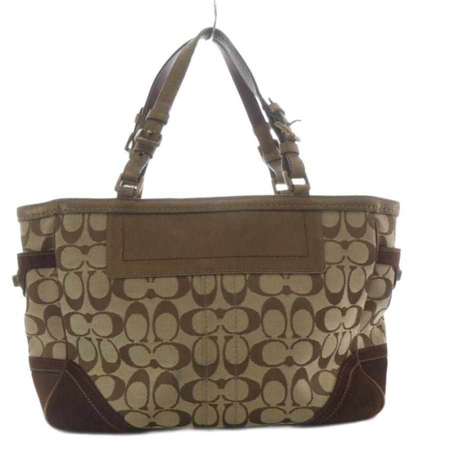 COACH（コーチ） トートバッグ シグネチャー キャンバス レザー 