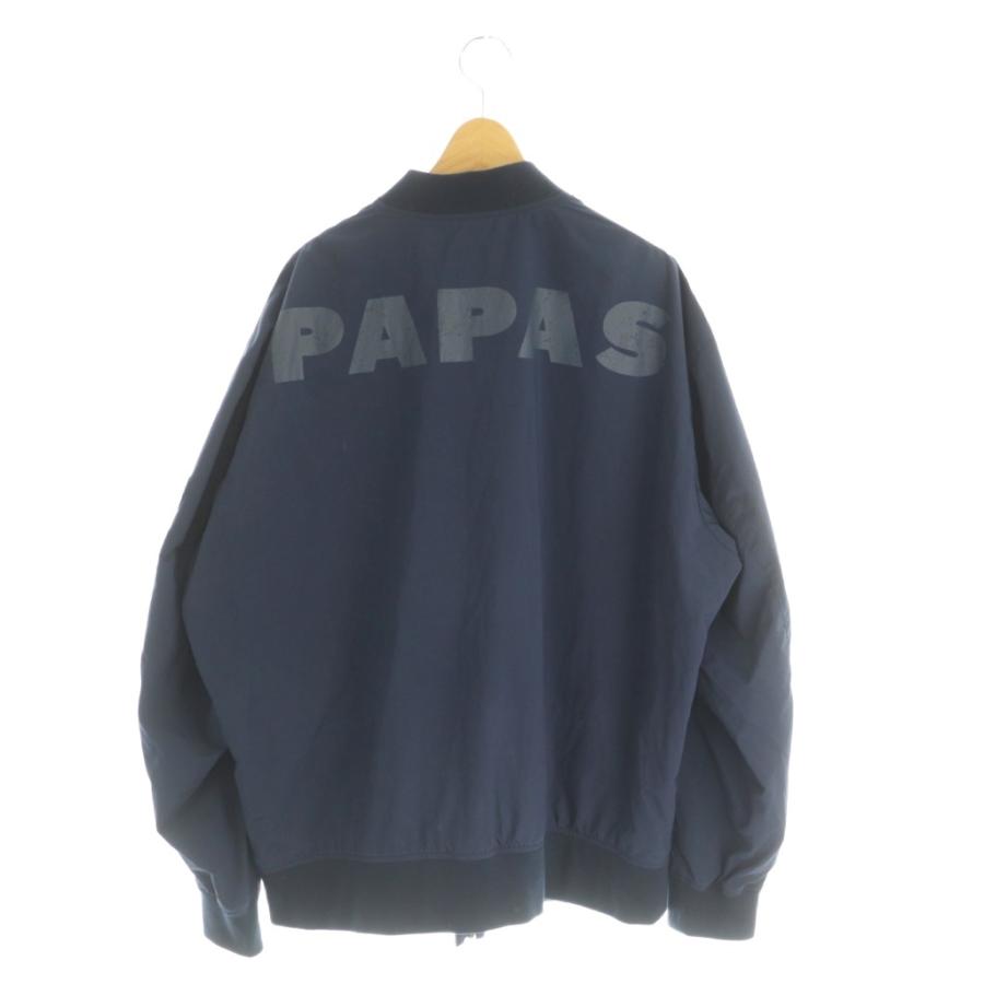 パパス Papas ジャケット ブルゾン 52 LL 紺 D0494F JM004 /MI □GY11 