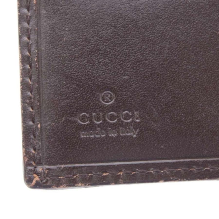 GUCCI（グッチ） 財布 二つ折り 小銭入れ 札入れ 茶色 ブラウン