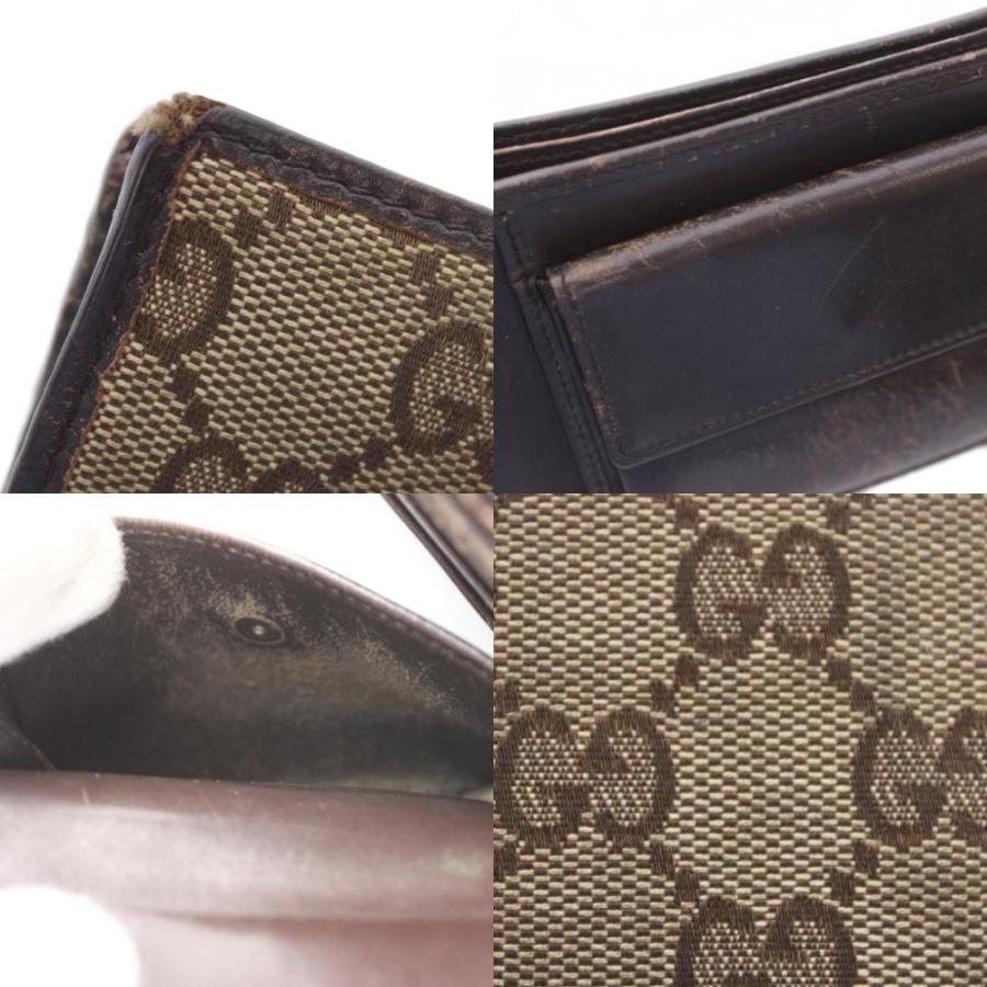 GUCCI（グッチ） 財布 二つ折り 小銭入れ 札入れ 茶色 ブラウン