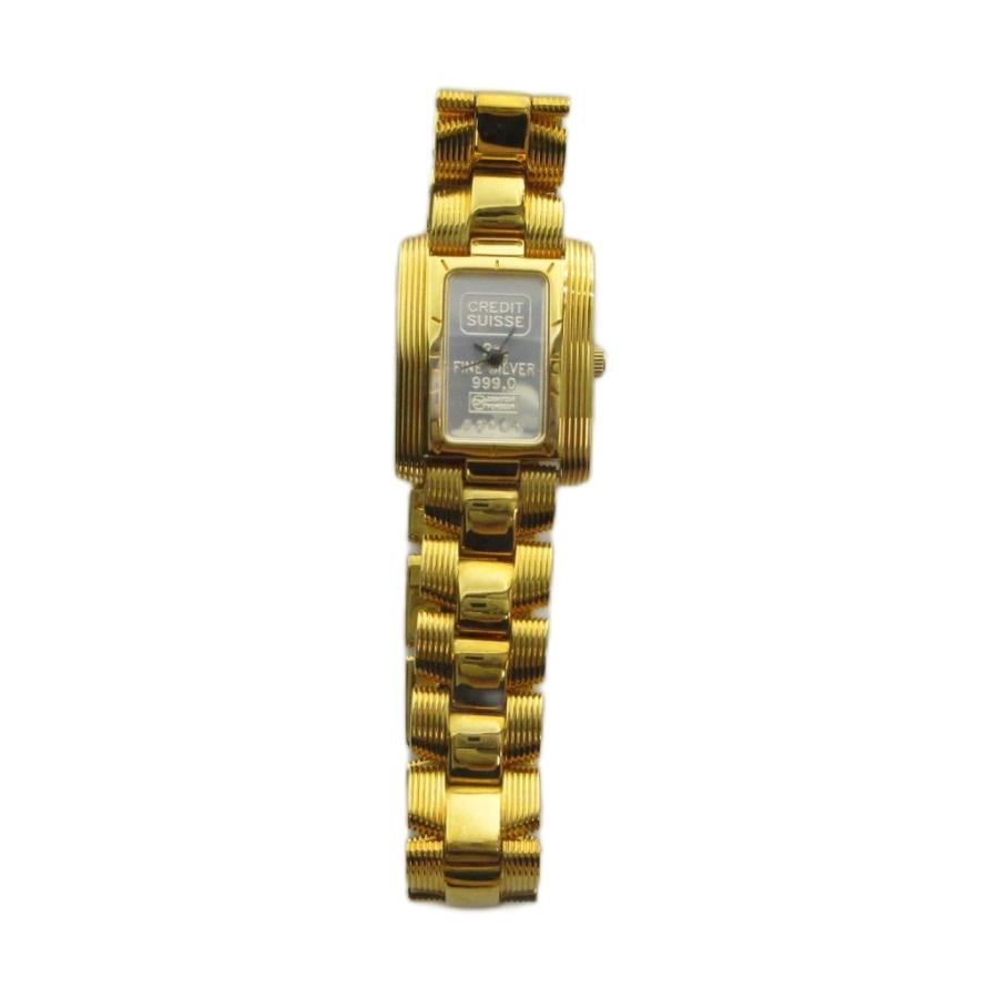 INGOT WATCH CREDIT SUISSE シルバーインゴット 999.0 2g 腕時計