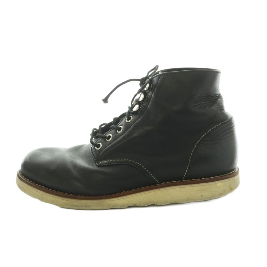 美品 Hawkins ホーキンス エンジニアブーツ 8H 黒 ベルト 本革 Hawkins
