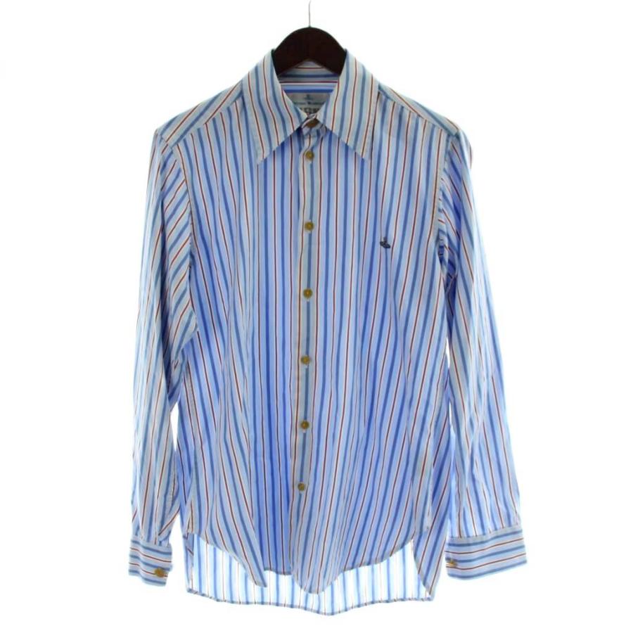Vivienne Westwood MAN ヴィヴィアンウエストウッドマン シャツ 青 