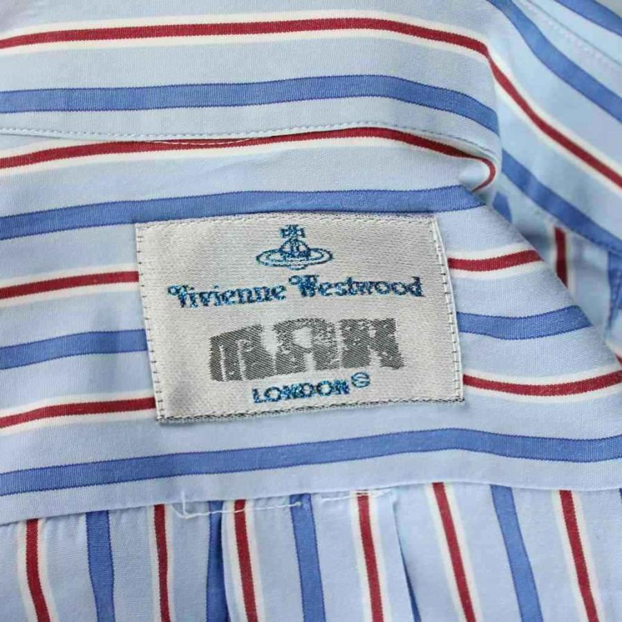 Vivienne Westwood MAN ヴィヴィアンウエストウッドマン シャツ 青
