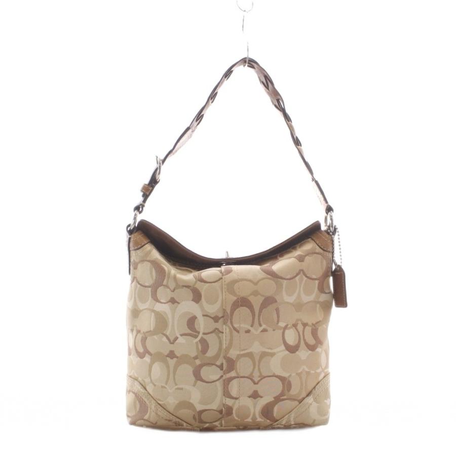 Coach ショルダーバッグ ベージュ　モノグラム COACH（コーチ） ショルダーバッグ ワンハンドル ベージュ モノグラム