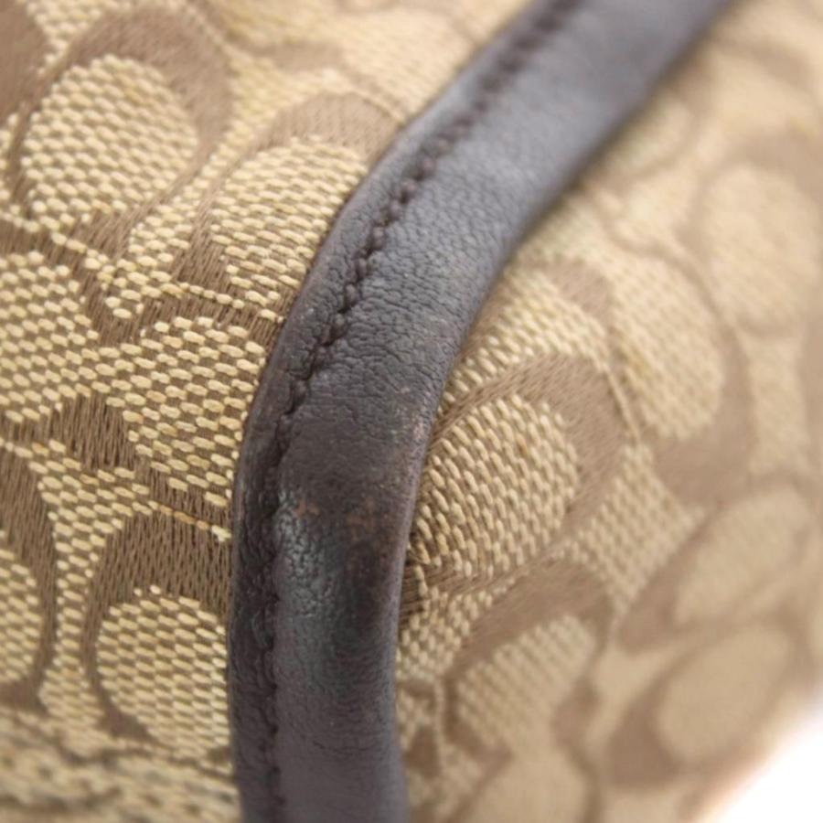 COACH（コーチ） ショルダーバッグ ベージュ モノグラム柄 総柄 