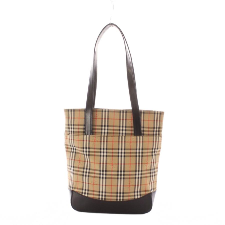 BURBERRY（バーバリー） ノバチェック シャドーホース トートバッグ 