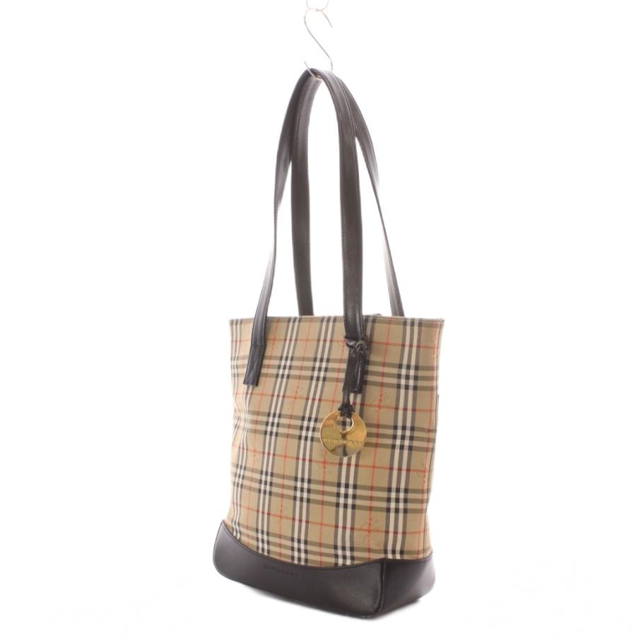 BURBERRY（バーバリー） ノバチェック シャドーホース トートバッグ 