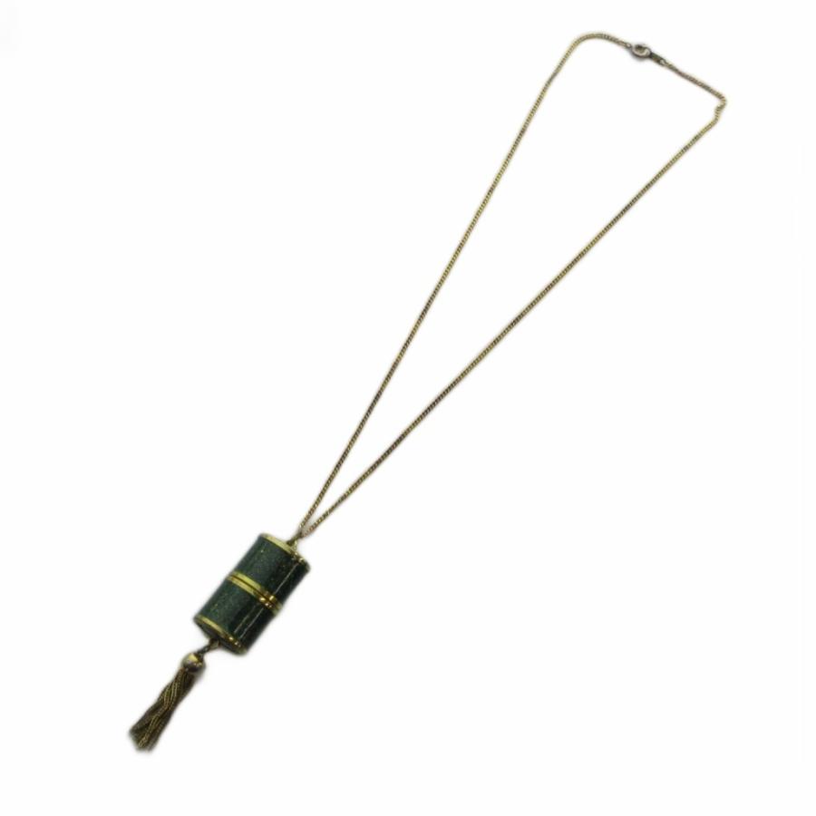 CATOREX カトレックス ジャンク品 緑 ペンダントウォッチ ネックレス 