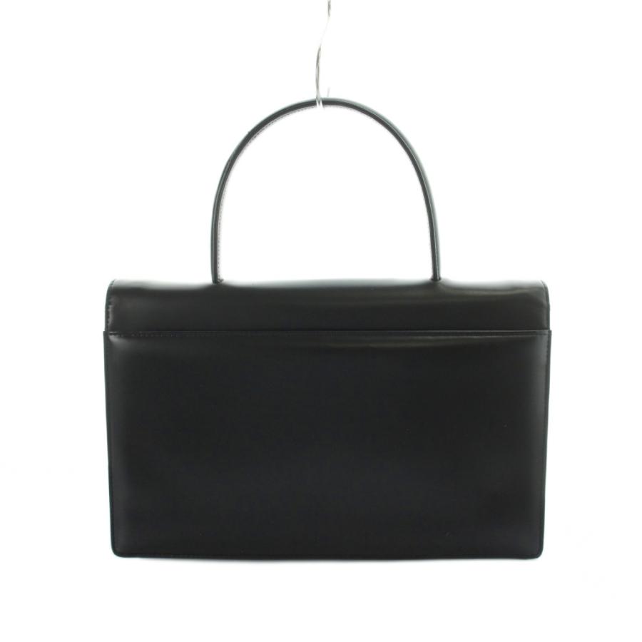 美品 GIVENCHY ヴィンテージ レザーハンドバッグ 4G ゴールド金具