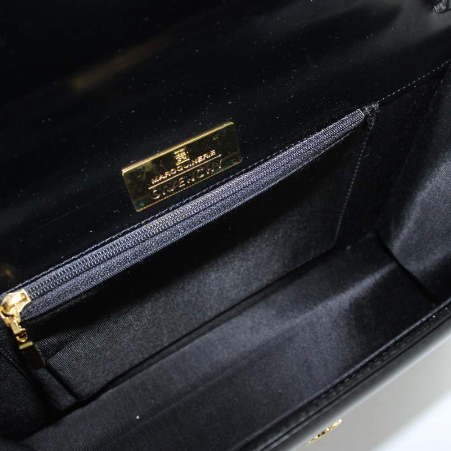 ジバンシィ GIVENCHY ヴィンテージ オールド ハンドバッグ レザー 4G 