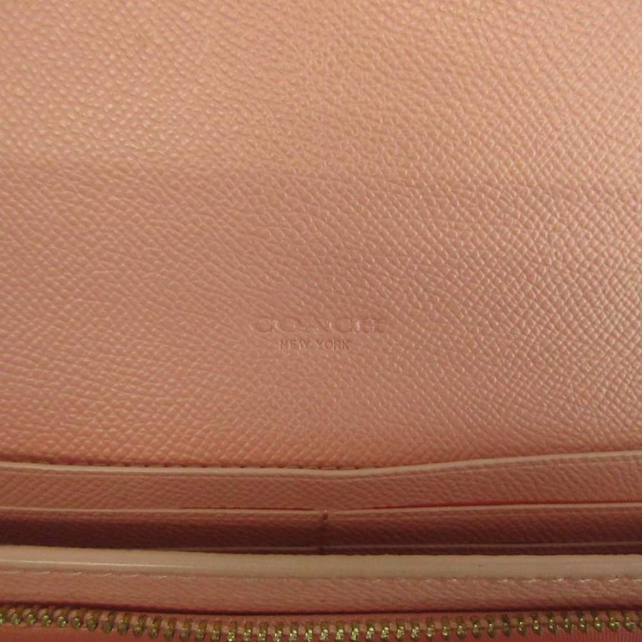 COACH（コーチ） 長財布 二つ折り PVC レザー シグネチャー 花柄 ロゴ