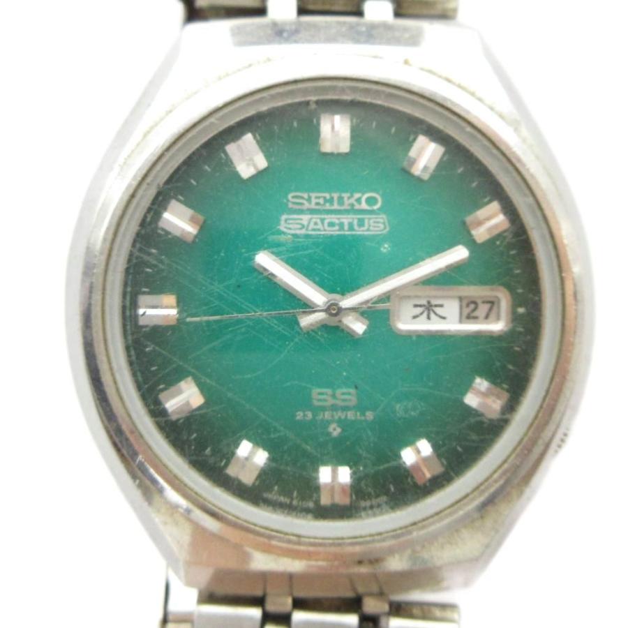 セイコー SEIKO 5 ACTUS アクタス SS 6106-8680 腕時計 ヴィンテージ