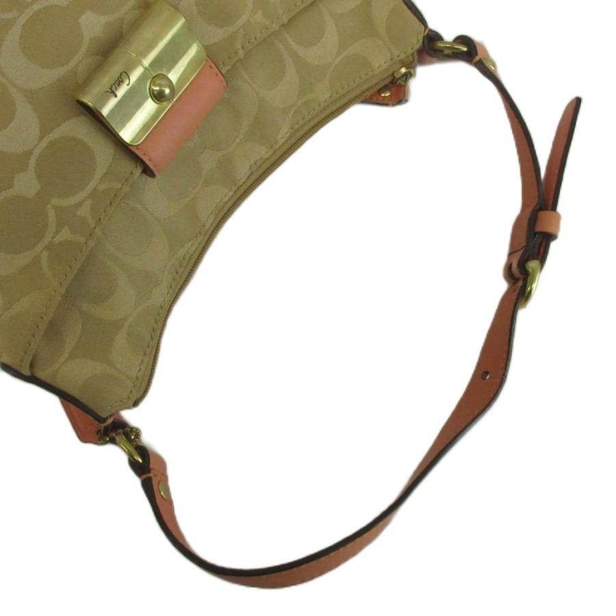 COACH（コーチ） ハンドバッグ ワンショルダー キャンバス レザー