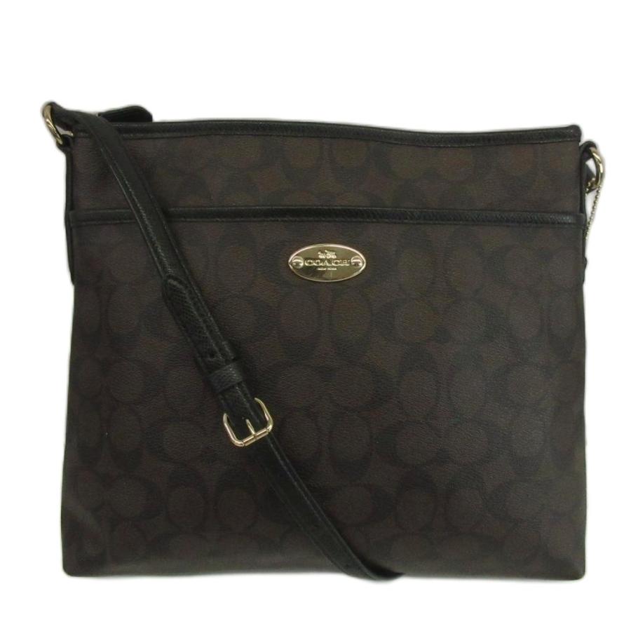 COACH（コーチ） ショルダーバッグ PVC レザー シグネチャー ロゴ