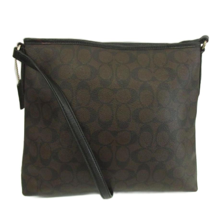COACH（コーチ） ショルダーバッグ PVC レザー シグネチャー ロゴ 