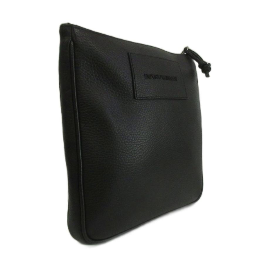 エンポリオアルマーニ ショルダーバッグ クロスボディ レザー ラバーロゴ 黒 EMPORIO ARMANI エンポリオアルマーニ ショルダーバッグ クロスボディ