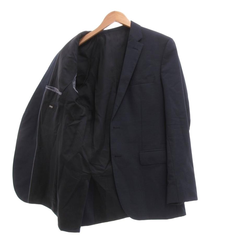 ヒューゴボス HUGO BOSS 美品 Super 100 スーツ セットアップ 48