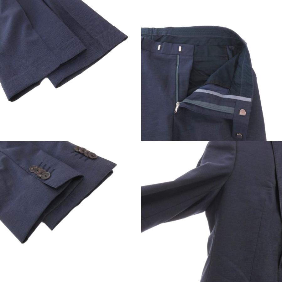 ヒューゴボス HUGO BOSS 美品 Super 100 スーツ セットアップ 48