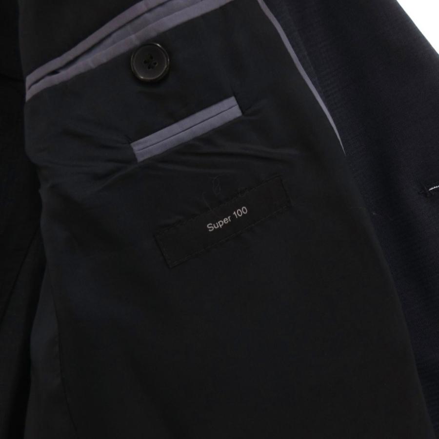 ヒューゴボス HUGO BOSS 美品 Super 100 スーツ セットアップ 48