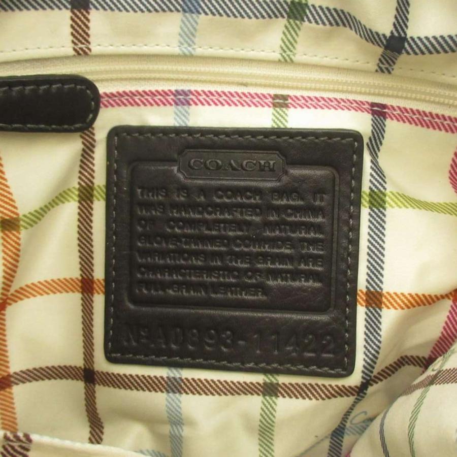 COACH（コーチ） ブリーカー レザー ダッフル ショルダーバッグ レザー