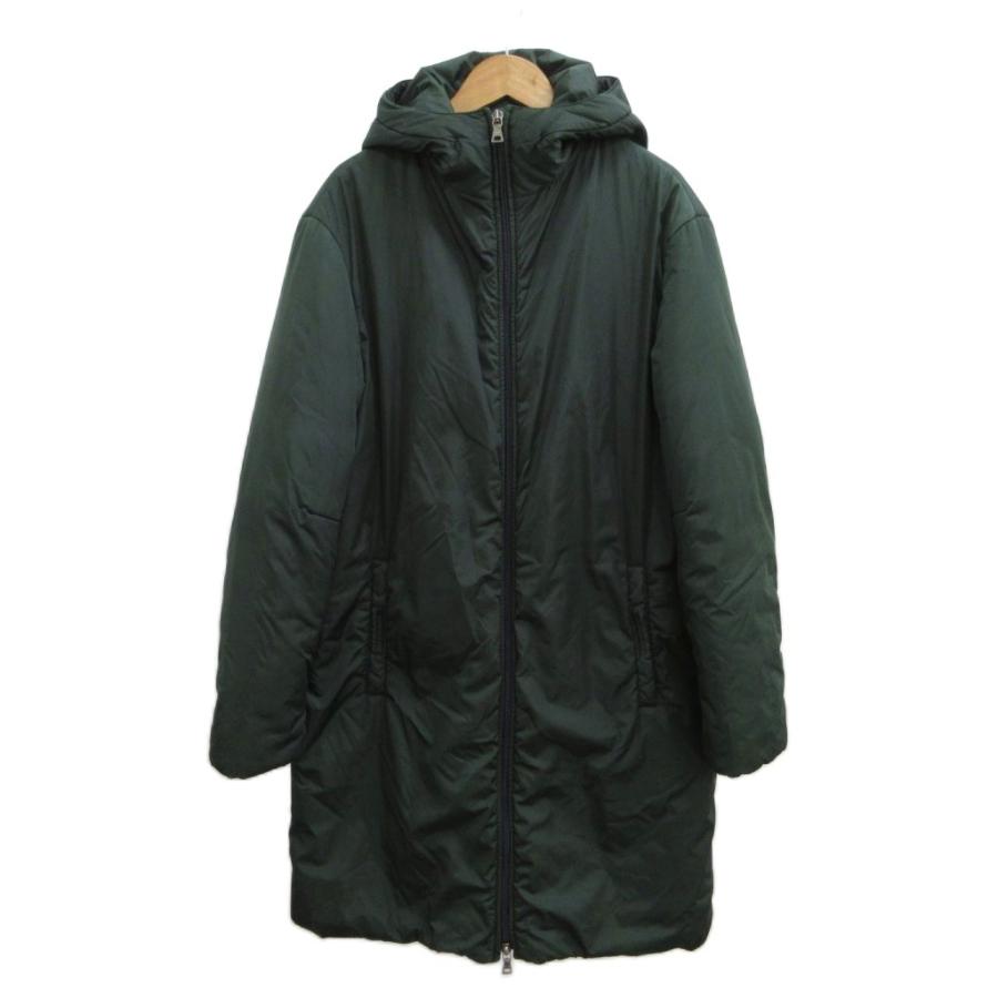 PRADA SPORT（プラダスポーツ） ナイロンコート 中綿 38 カーキ フード