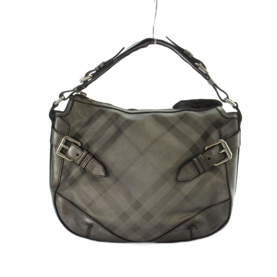 BURBERRY（バーバリー） ショルダーバッグ トート チェック柄 PVC 