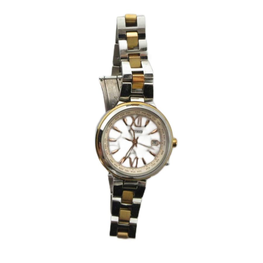 セイコー SEIKO LUKIA 1B25-0AK0 腕時計 ウォッチ ソーラー カレンダー