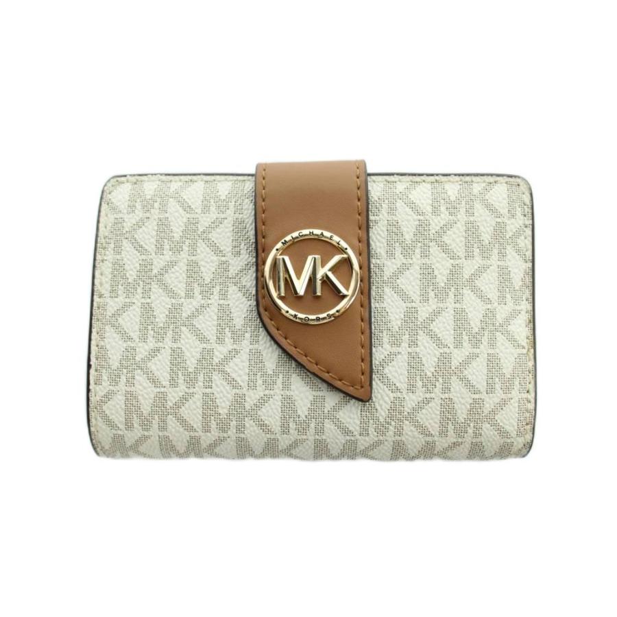 マイケルコース MICHAEL KORS 32F1GGRE8B 二つ折り財布 ウォレット PVC 