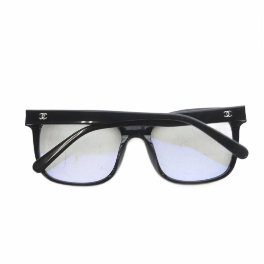 CHANEL（シャネル） 眼鏡 伊達メガネ ココマーク 53□17-140 ブラック