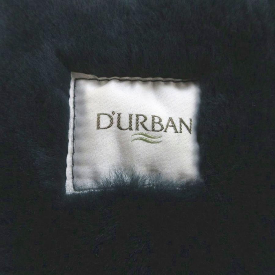 ダーバン DURBAN レザーコート 48 深緑 ダークグリーン 長袖