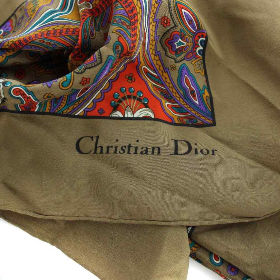 Christian Dior（クリスチャン・ディオール） 大判スカーフ ストール