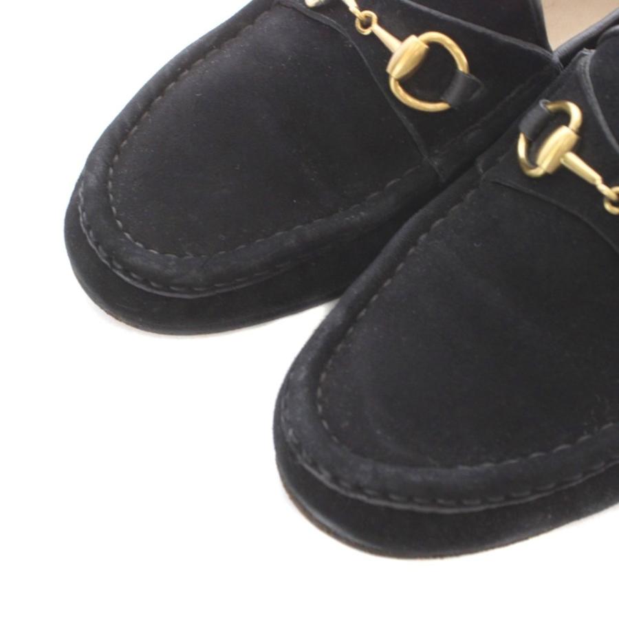 GUCCI（グッチ） ローファー モカシン スエードレザー 本革 5.5 22.5cm
