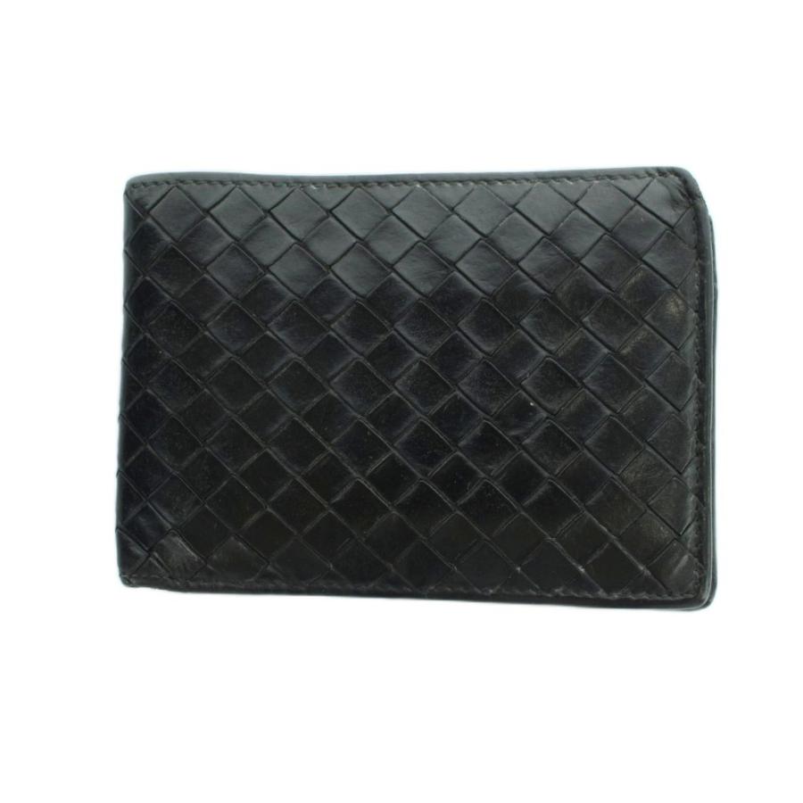 BOTTEGA VENETA（ボッテガ・ヴェネタ） 二つ折り財布 ウォレット ロゴ 