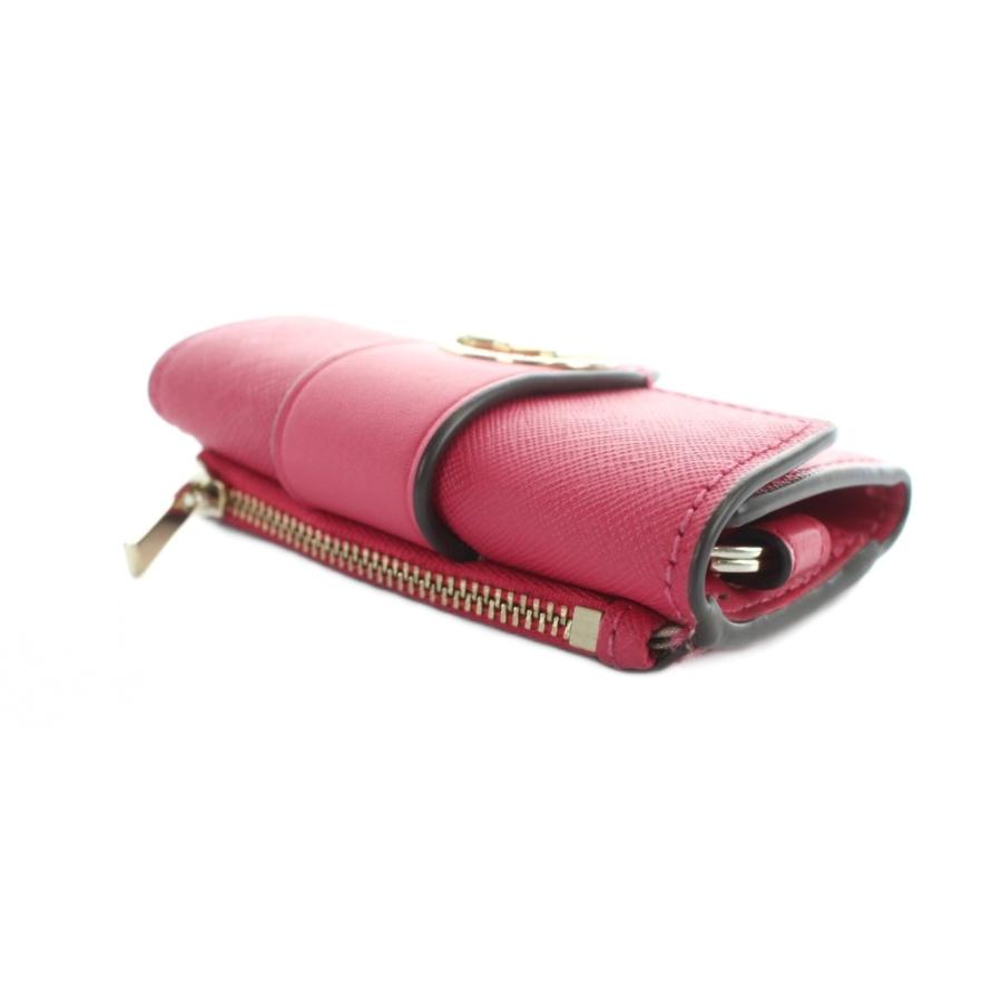 新品☆MICHAEL KORS キーケース　ピンク レザー キーケース マイケルコース MICHAEL KORS キーケース キーリング レザー MKロゴ 6