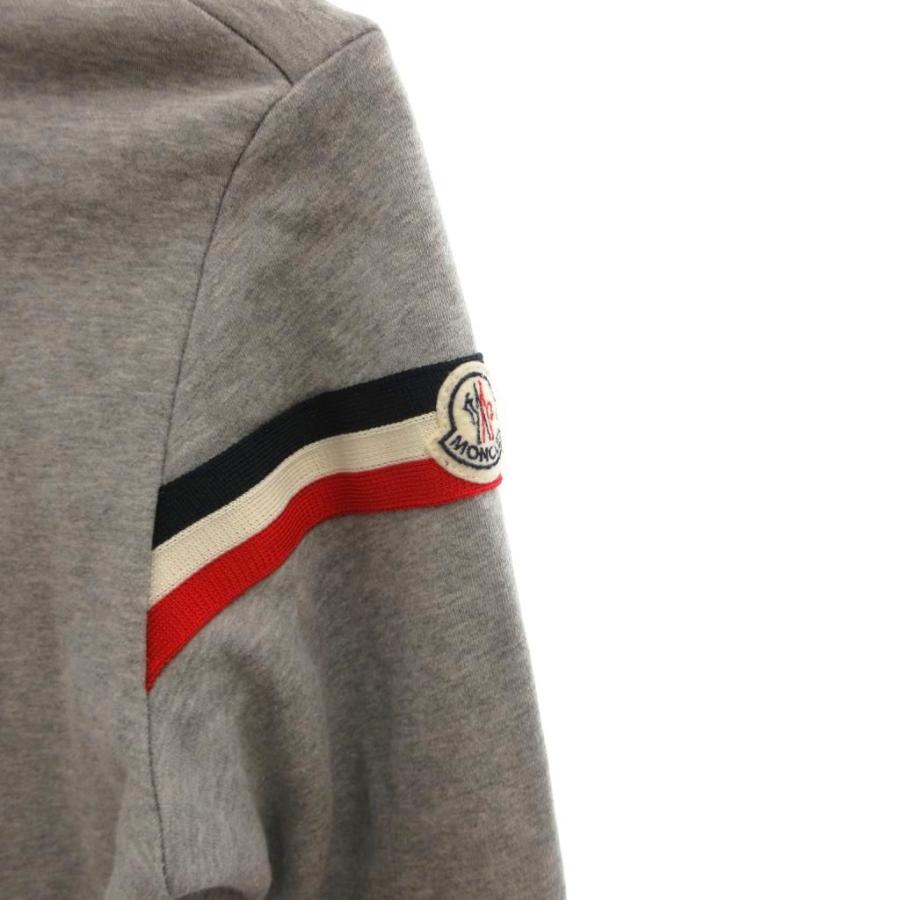 MONCLER（モンクレール） スウェット トレーナー ジップアップ ロゴ