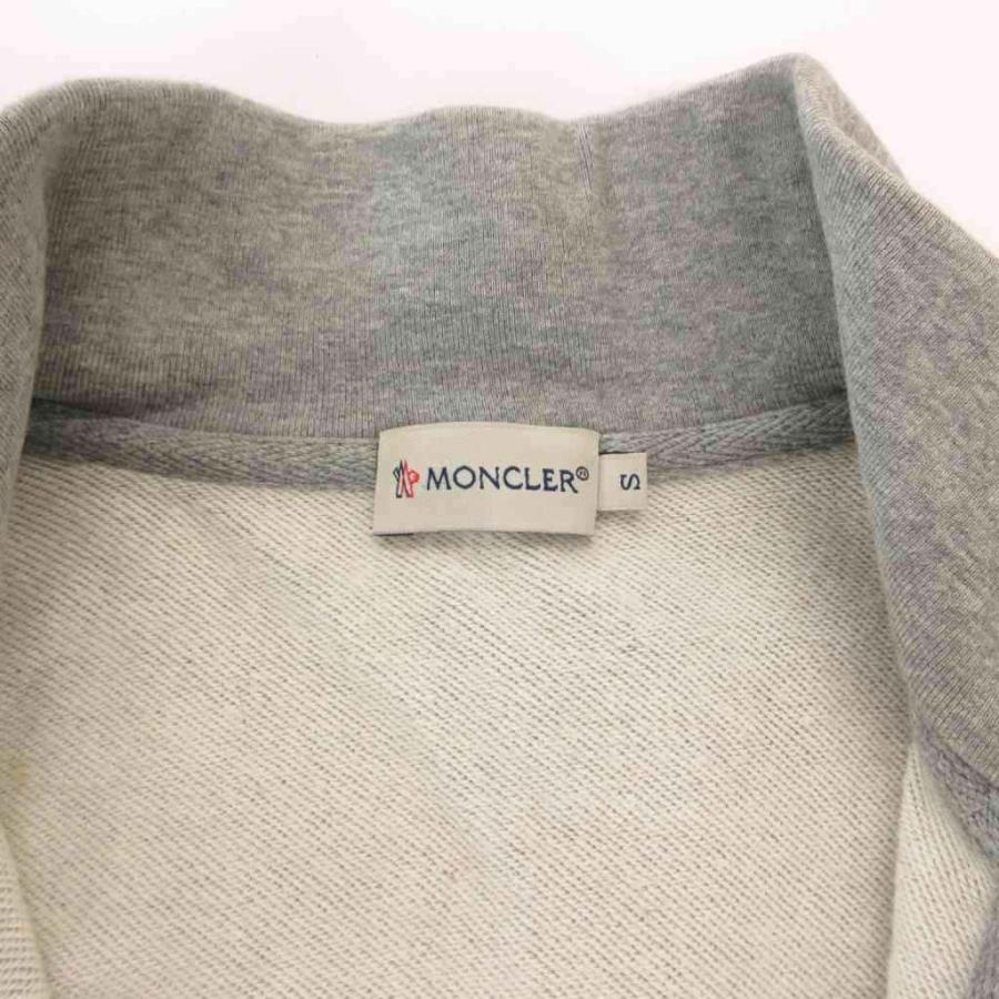 MONCLER（モンクレール） スウェット トレーナー ジップアップ ロゴ 