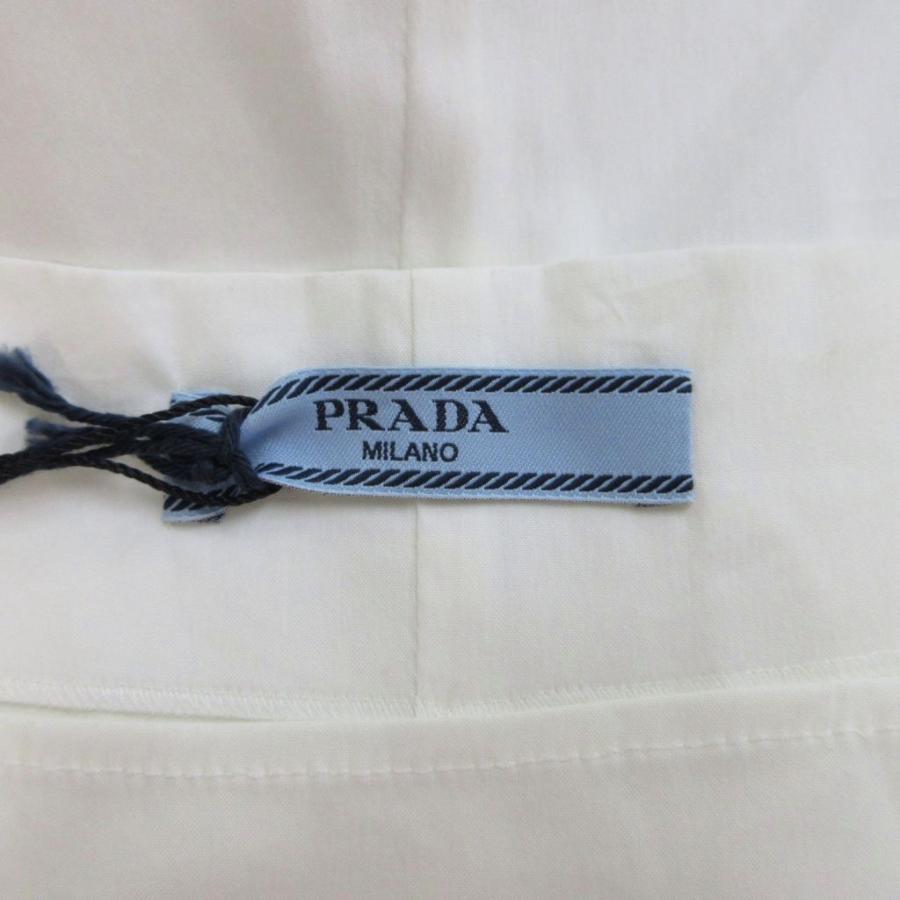 PRADA（プラダ） 未使用品 タグ付き シャツ ブラウス 38 白 ホワイト 